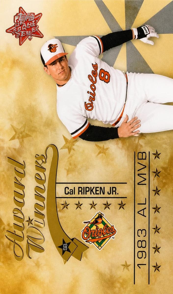 Cal Ripken Jr. 2002 leaf Rookies And Stars