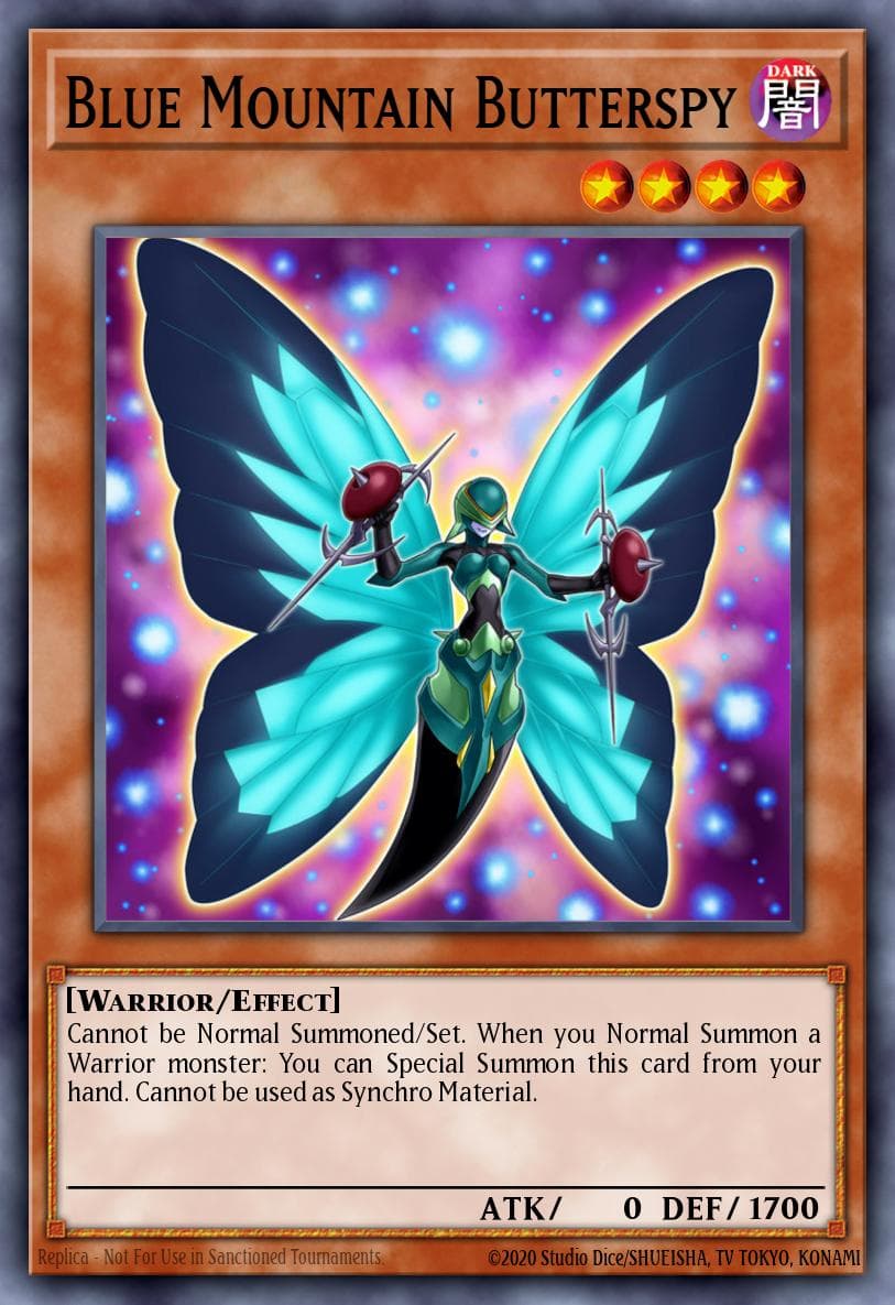 Blue Mountain Butterspy 2013 Yu-Gi-Oh!