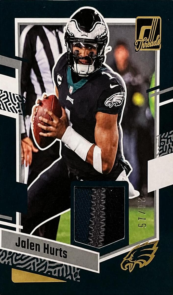 Jalen Hurts 2023 panini Panini Donruss