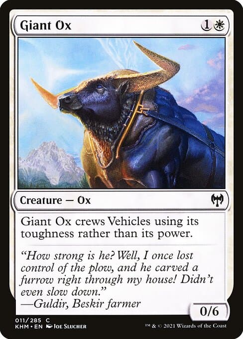 Giant Ox 2021 Magic: The Gathering