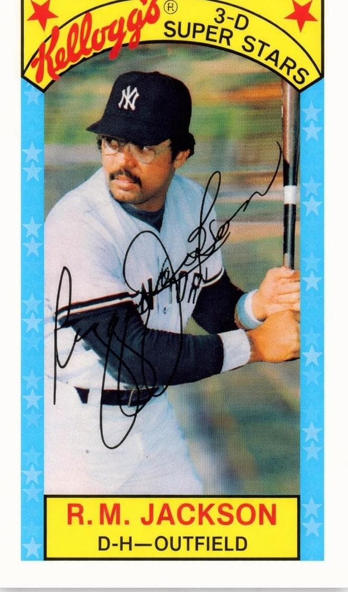 Reggie Jackson 1979 unknown