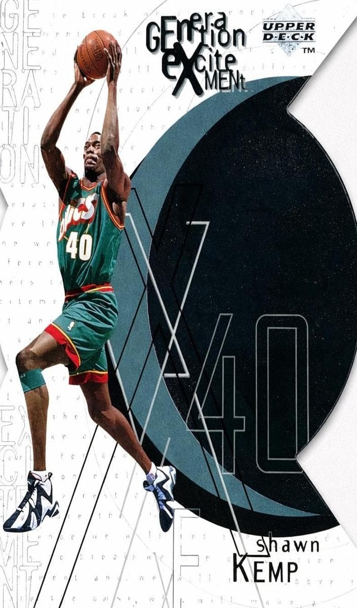 Shawn Kemp 1996 upper-deck Upper Deck