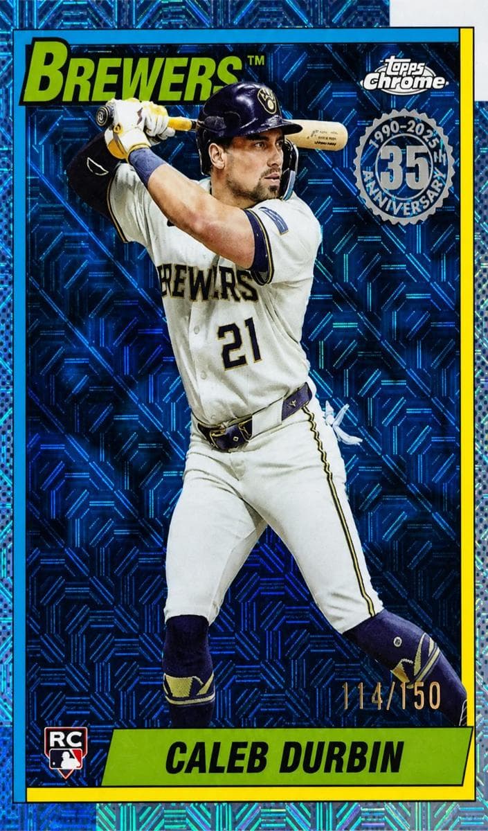 Caleb Durbin 2025 topps Topps Update