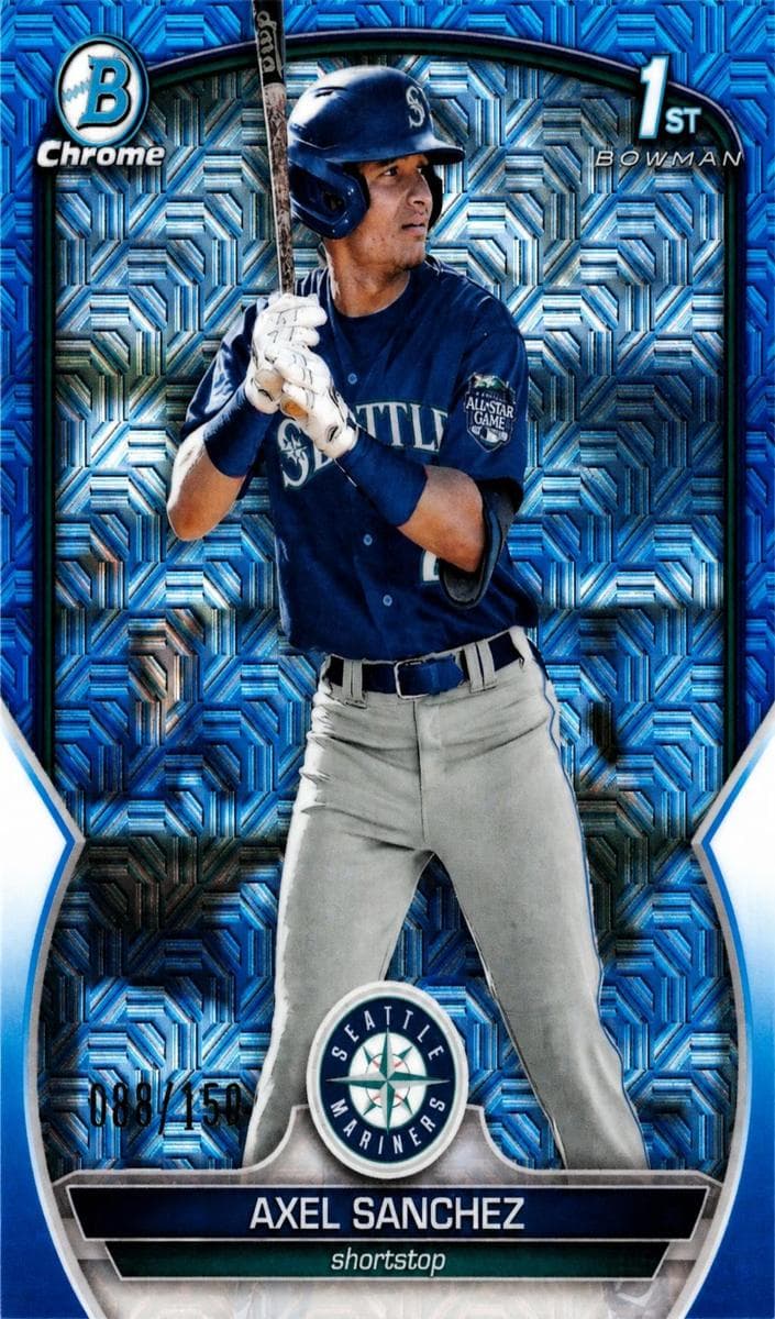 Axel Sanchez trading card