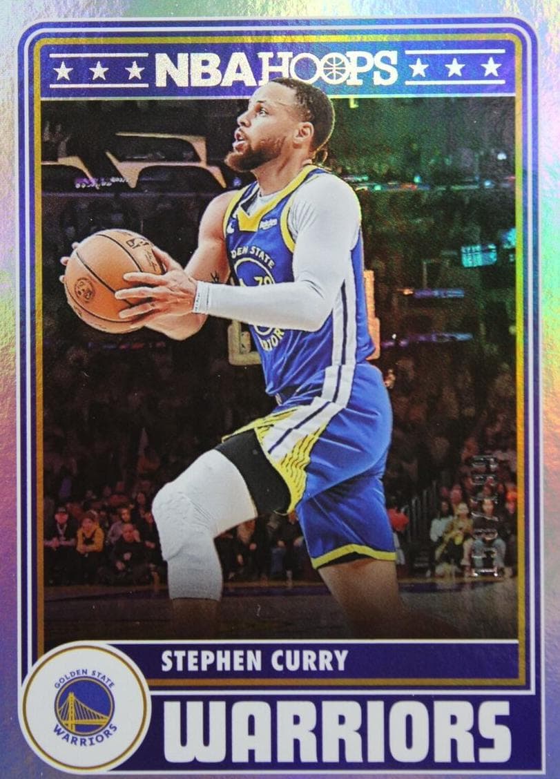Stephen Curry 2023 panini Hoops Premium Stock