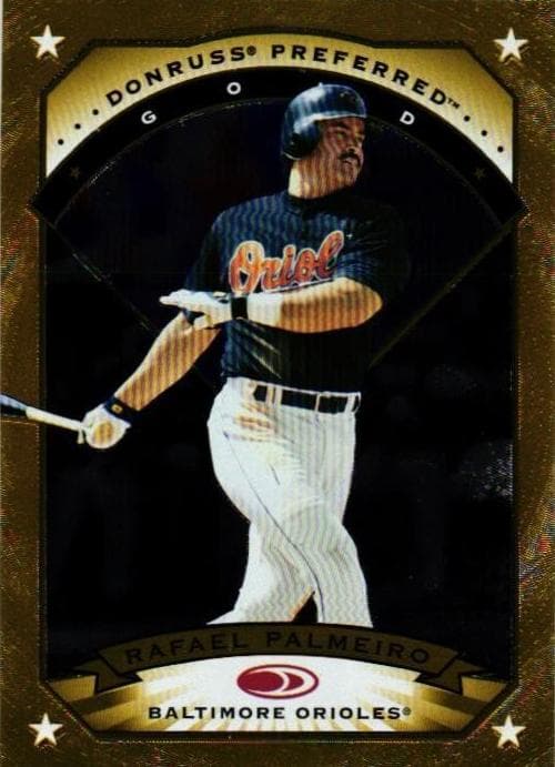 Rafael Palmeiro 1997 panini Donruss Preferred