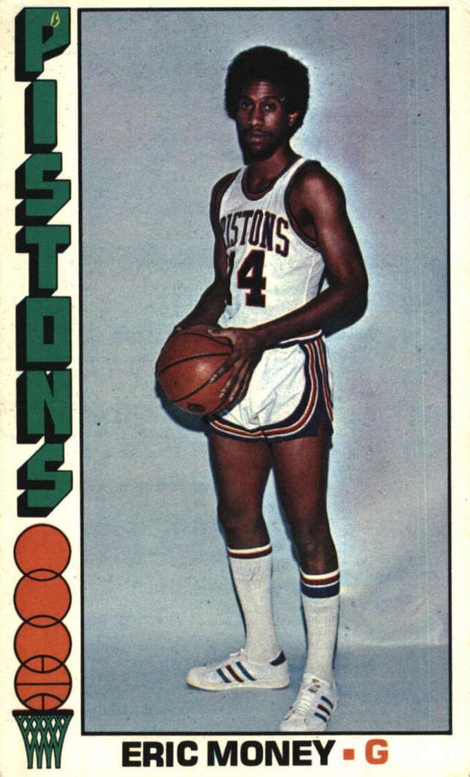 Eric Money 1976 topps Topps