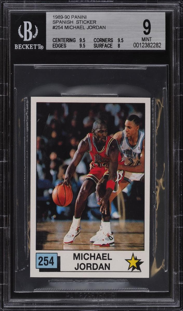 Michael Jordan 1989 panini