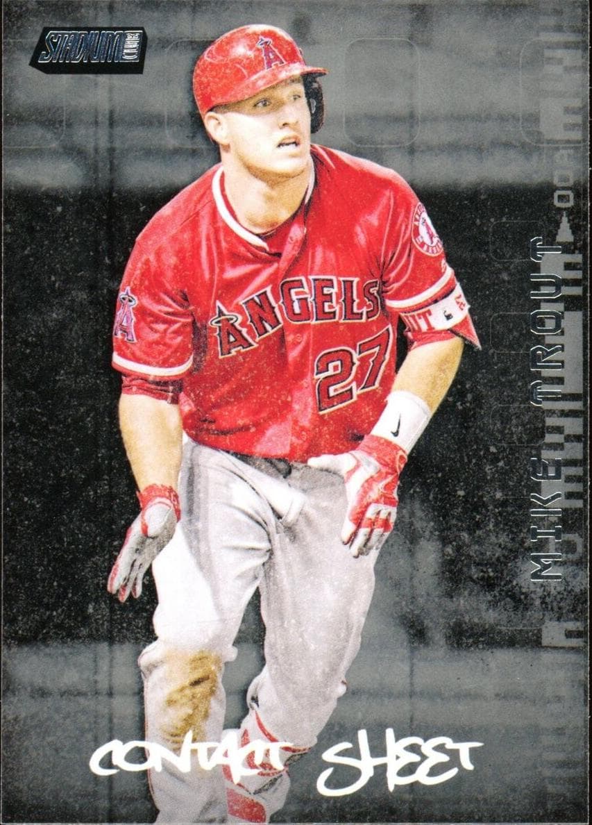 Mike Trout 2017 panini