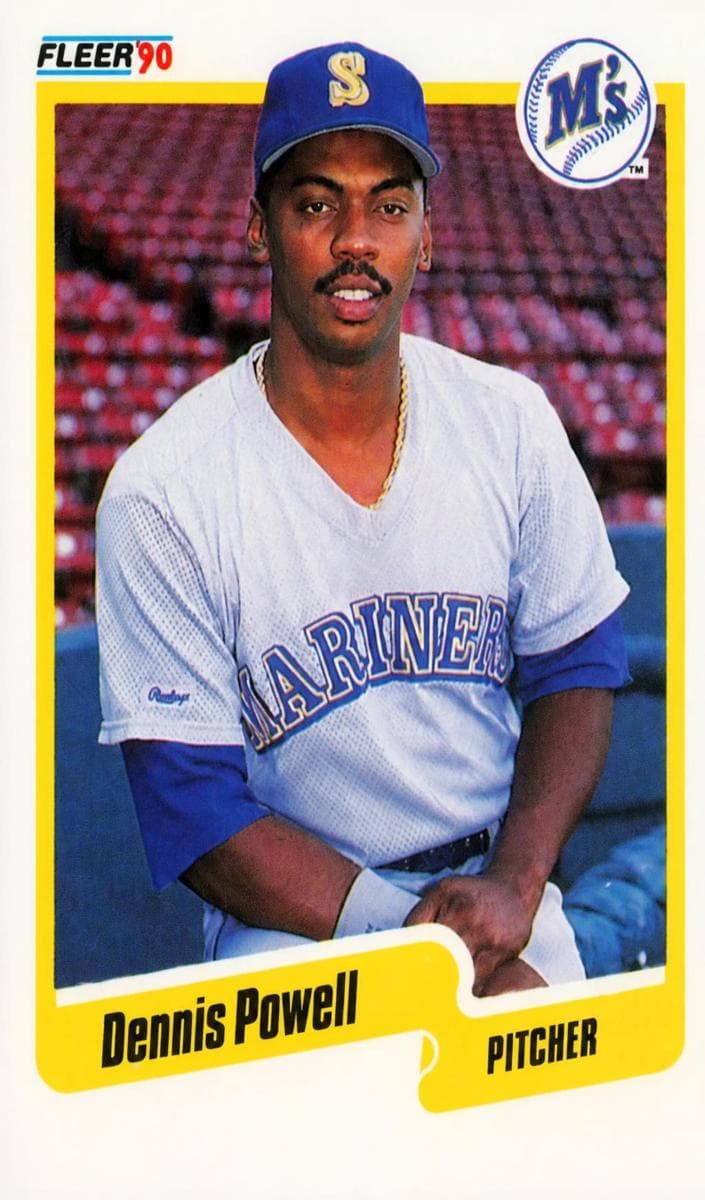 Dennis Powell 1990 fleer