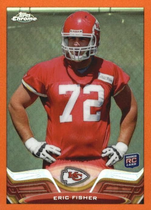 Eric Fisher trading card