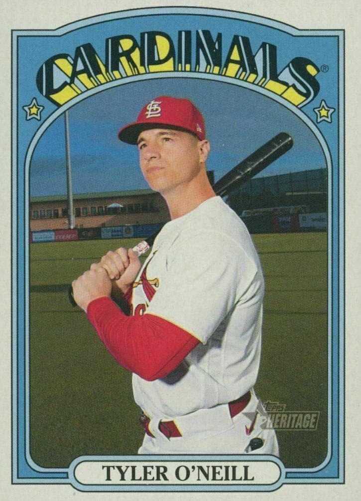 Tyler O'Neill 2021 topps Topps Heritage