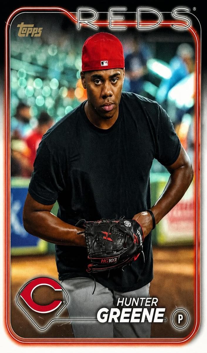 Hunter Greene 2024 topps Topps