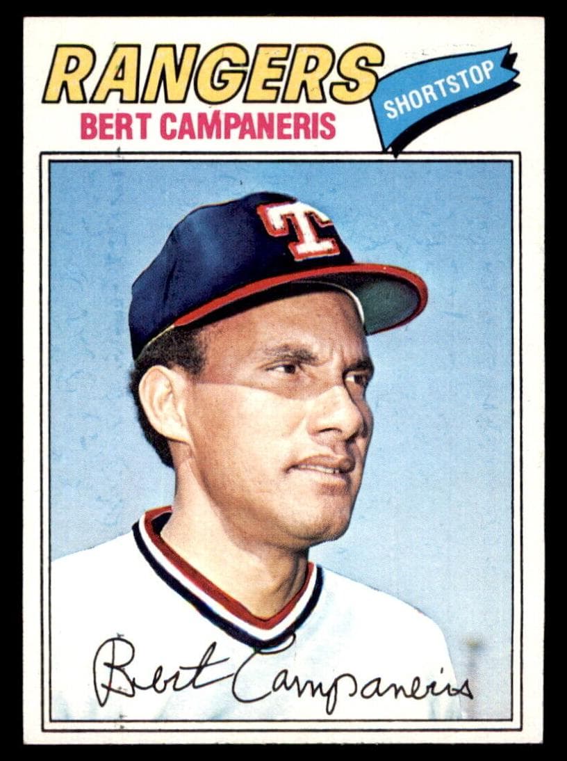 Bert Campaneris 1977 topps Topps