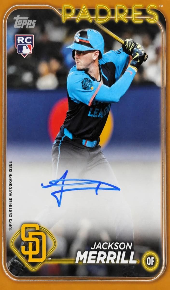 Jackson Merrill 2024 topps Topps Update