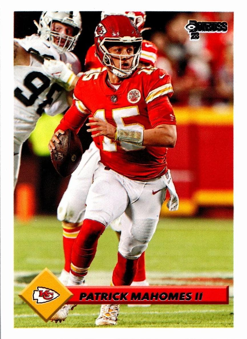 Patrick Mahomes II 2023 panini Panini Donruss