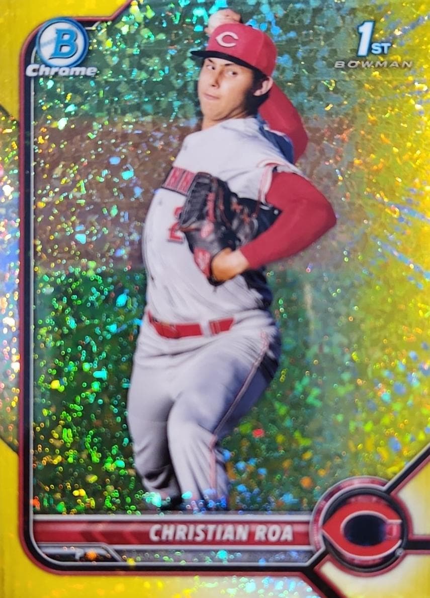 Christian Roa trading card