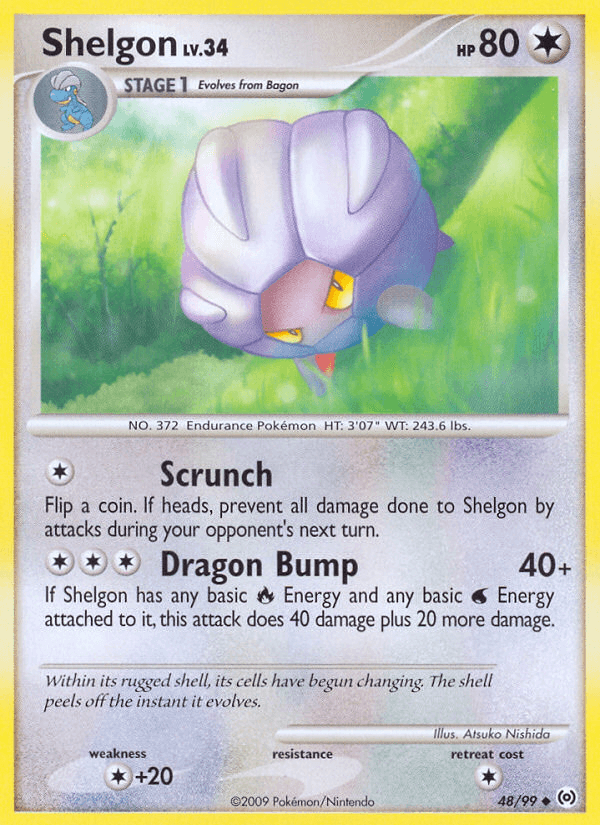 Shelgon 2009 Pokemon Arceus
