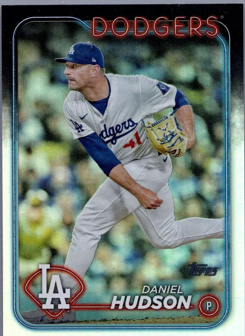 Daniel Hudson trading card