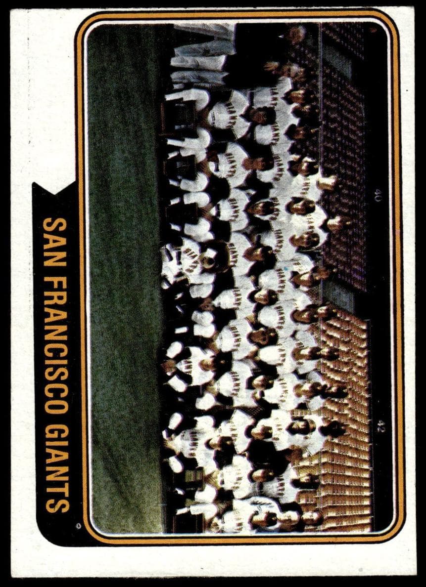 San Francisco Giants 1974 topps Topps