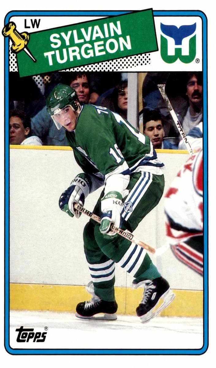 Sylvain Turgeon 1988 topps Topps