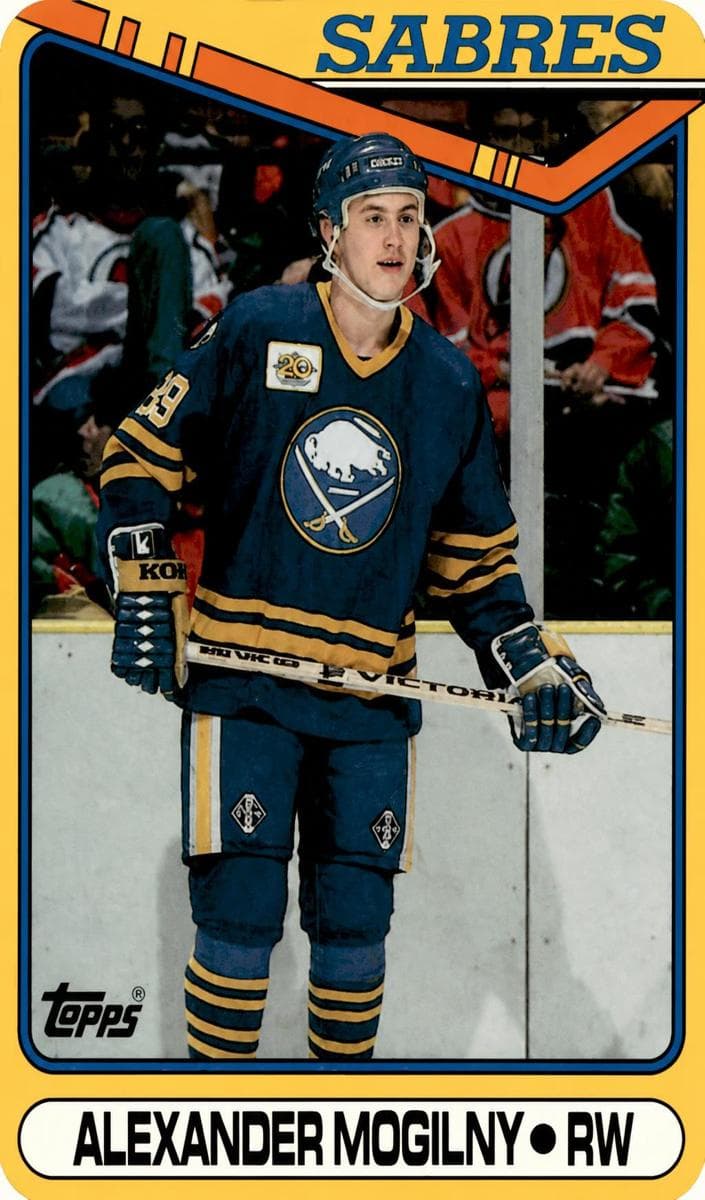 Alexander Mogilny 1990 topps O-Pee-Chee