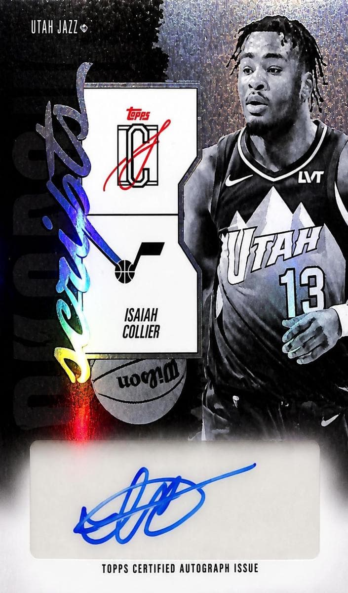 Isaiah Collier 2025 topps Topps Signature Class