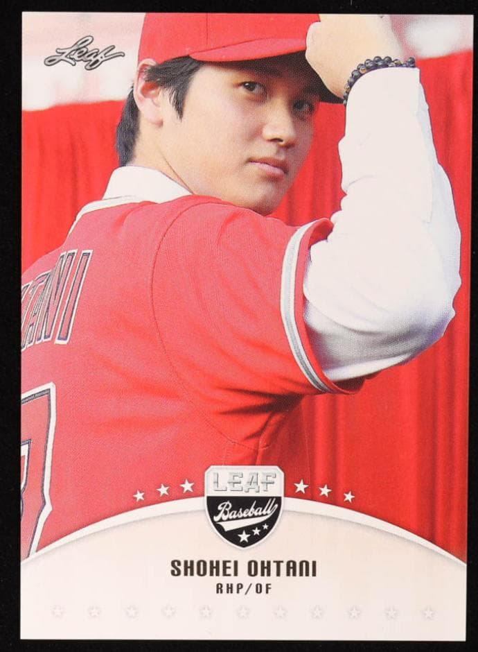 Shohei Ohtani 2018 leaf