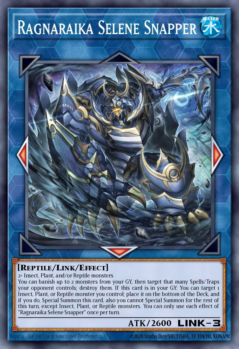 Ragnaraika Selene Snapper 2025 Yu-Gi-Oh! 2025 Mega Pack Tin