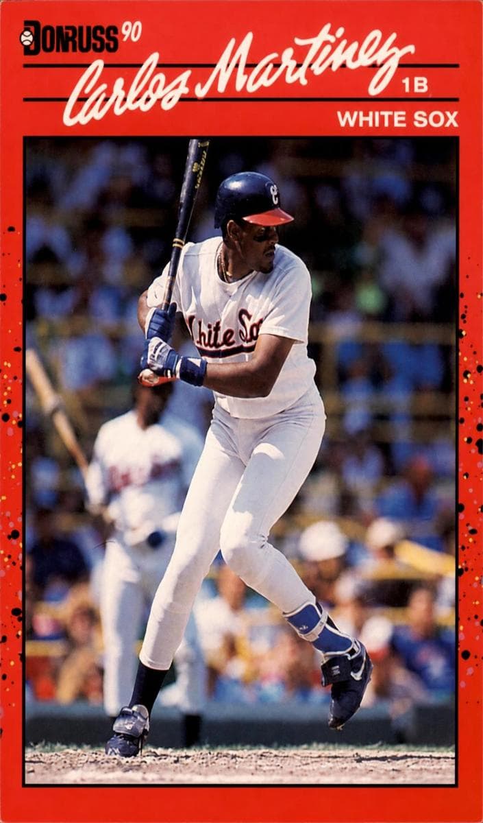 Carlos Martinez 1990 panini Donruss