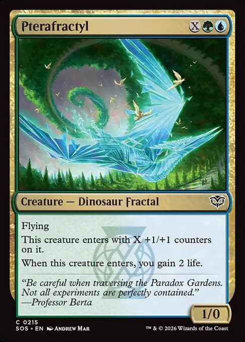 Pterafractyl 2026 Magic: The Gathering Secrets of Strixhaven