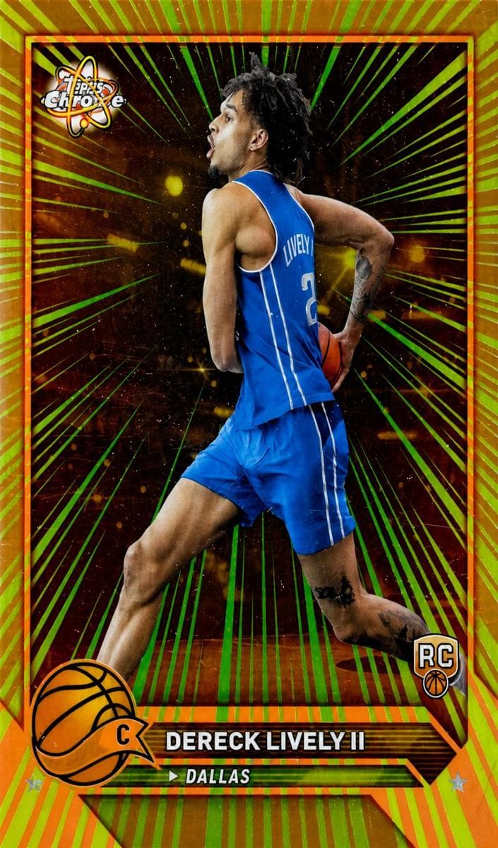 Dereck Lively II 2023 topps Topps Chrome