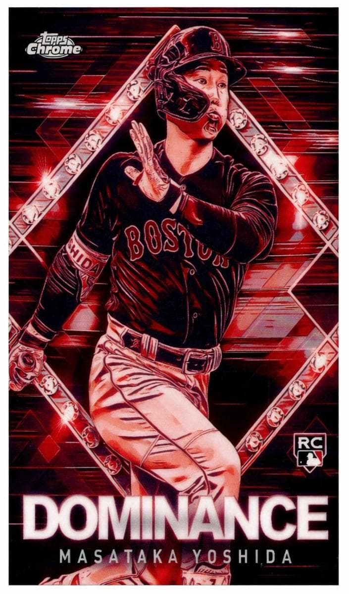Masataka Yoshida 2023 topps Topps Chrome Update