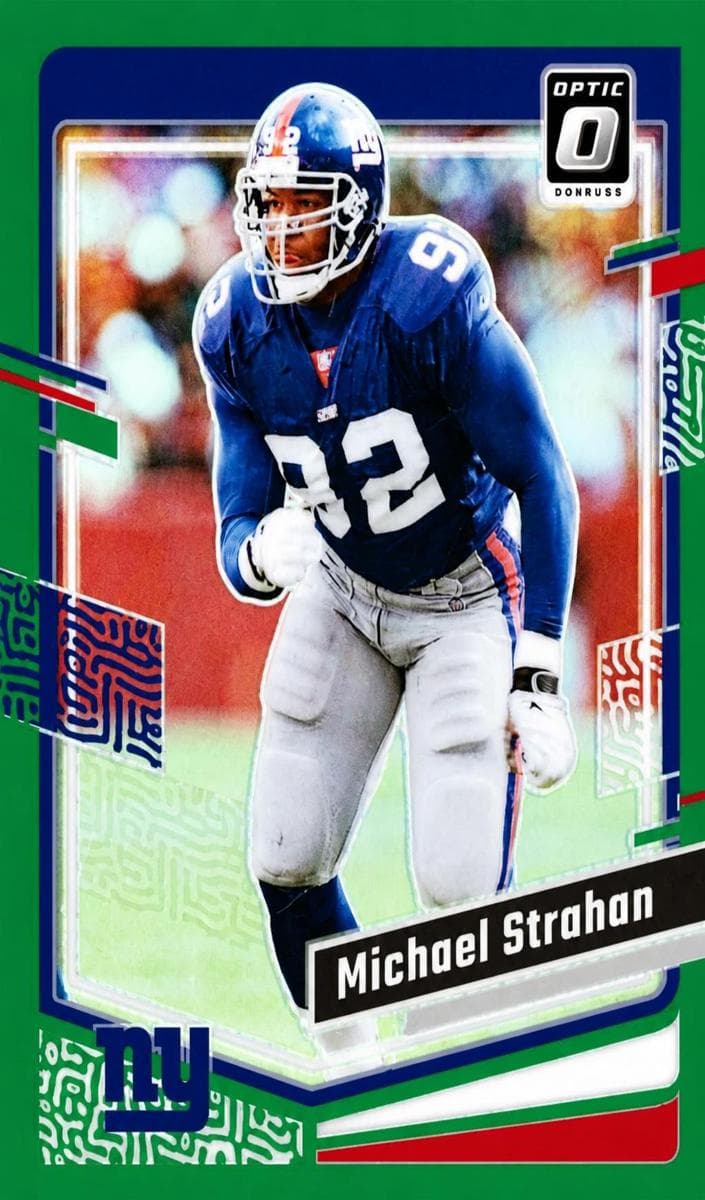 Michael Strahan 2023 panini Donruss Optic