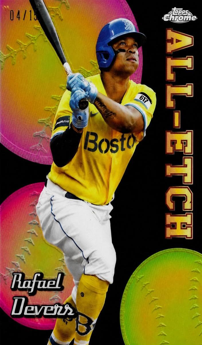 Rafael Devers 2024 topps Topps Chrome