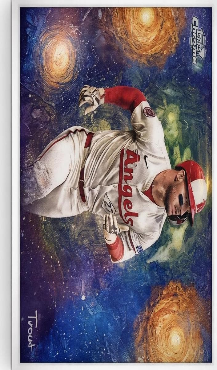 Mike Trout 2025 topps Topps Cosmic Chrome