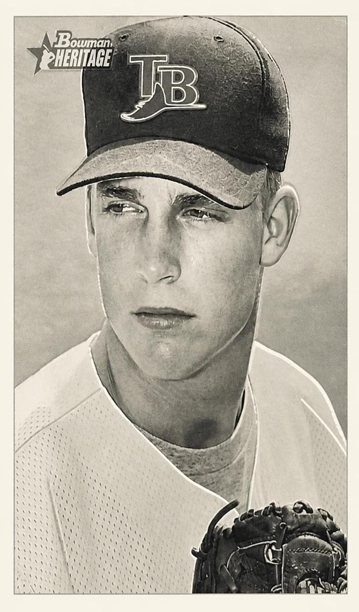 Joe Kennedy 2001 bowman Heritage Chrome