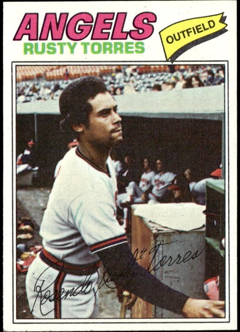 Rusty Torres 1977 topps Topps