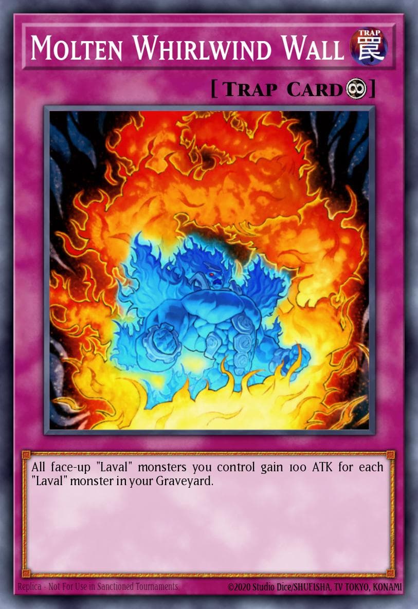 Molten Whirlwind Wall 2011 Yu-Gi-Oh! Duel Terminal 5