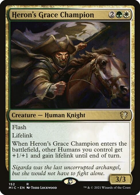 Heron's Grace Champion 2016 Magic: The Gathering Eldritch Moon