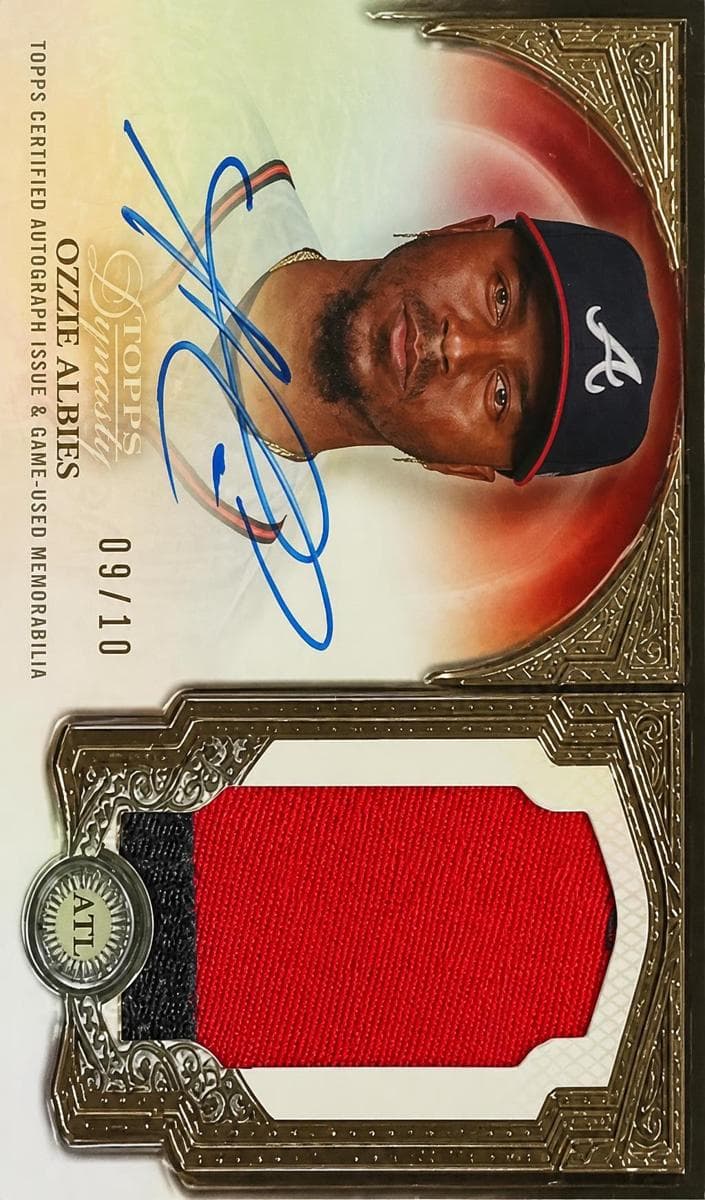 Ozzie Albies 2023 topps Topps Dynasty