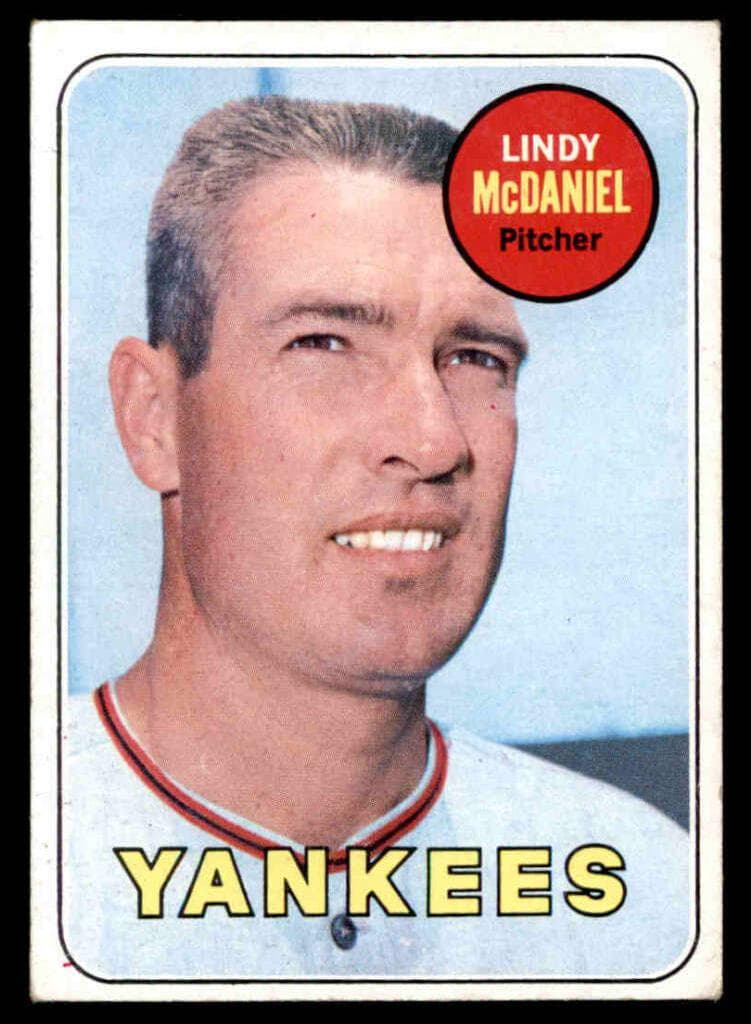 Lindy McDaniel 1969 topps Topps