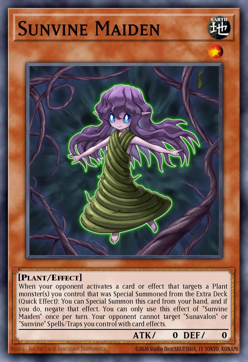 Sunvine Maiden #GFTP-EN015