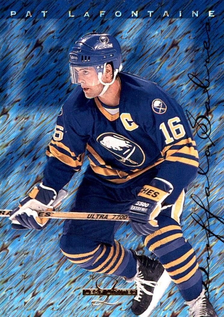 Pat LaFontaine 1995 leaf Leaf Limited