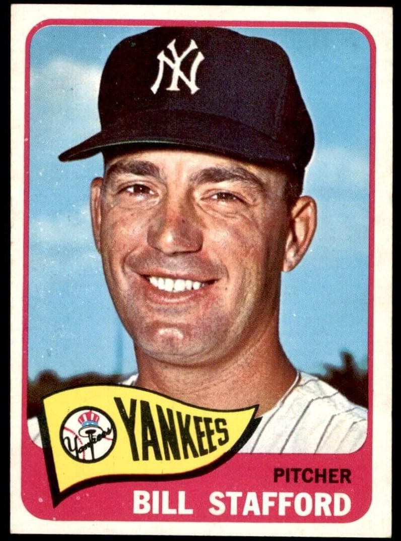 Bill Stafford 1965 topps Topps