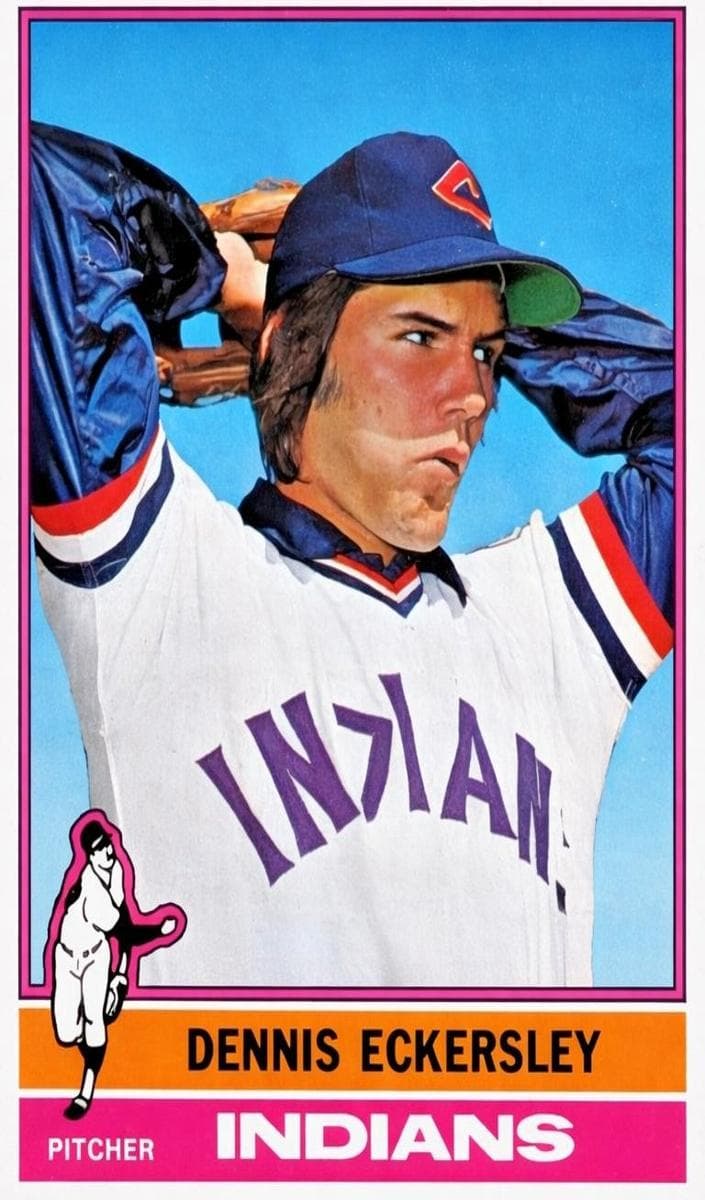 Dennis Eckersley 1976 topps O-Pee-Chee