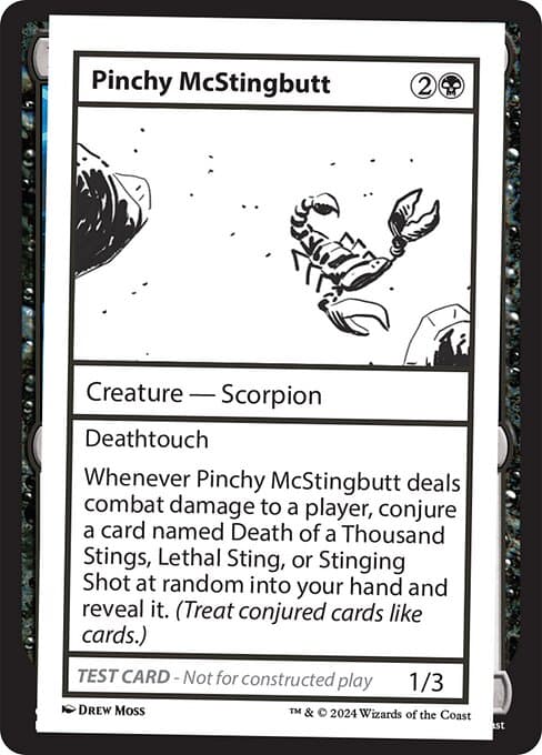 Pinchy McStingbutt 2024 Magic: The Gathering Mystery Booster 2