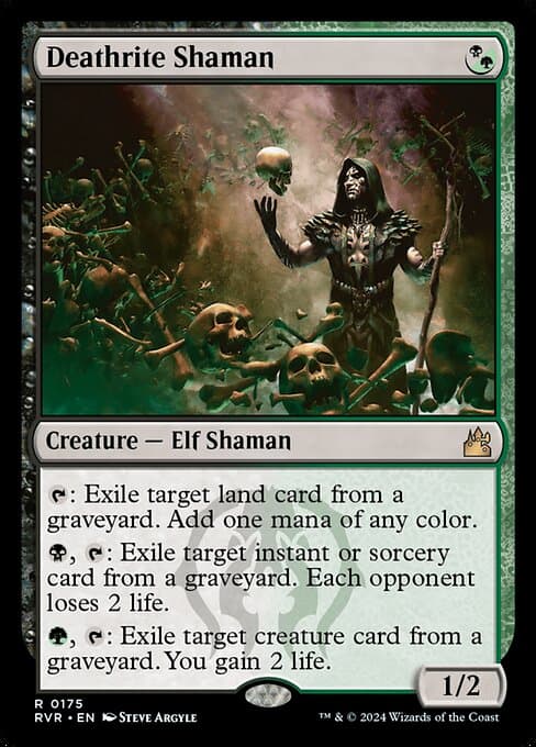 Deathrite Shaman 2024 Magic: The Gathering Mystery Booster 2