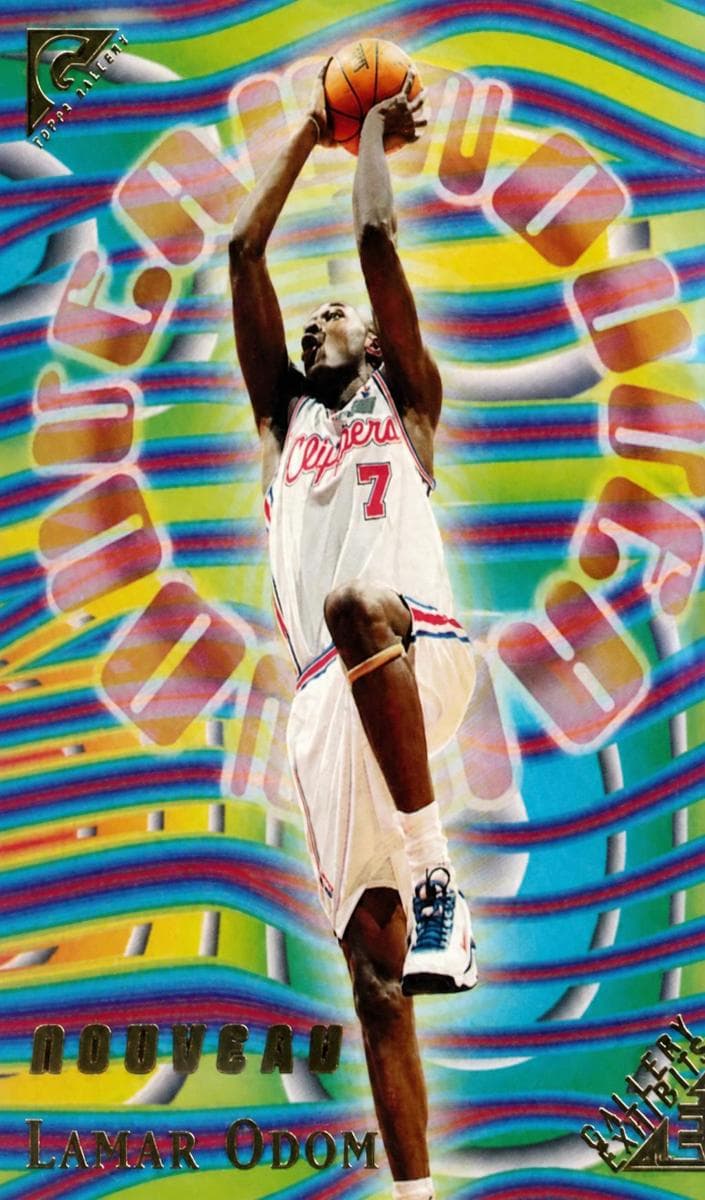 Lamar Odom 1999 topps Topps Gallery
