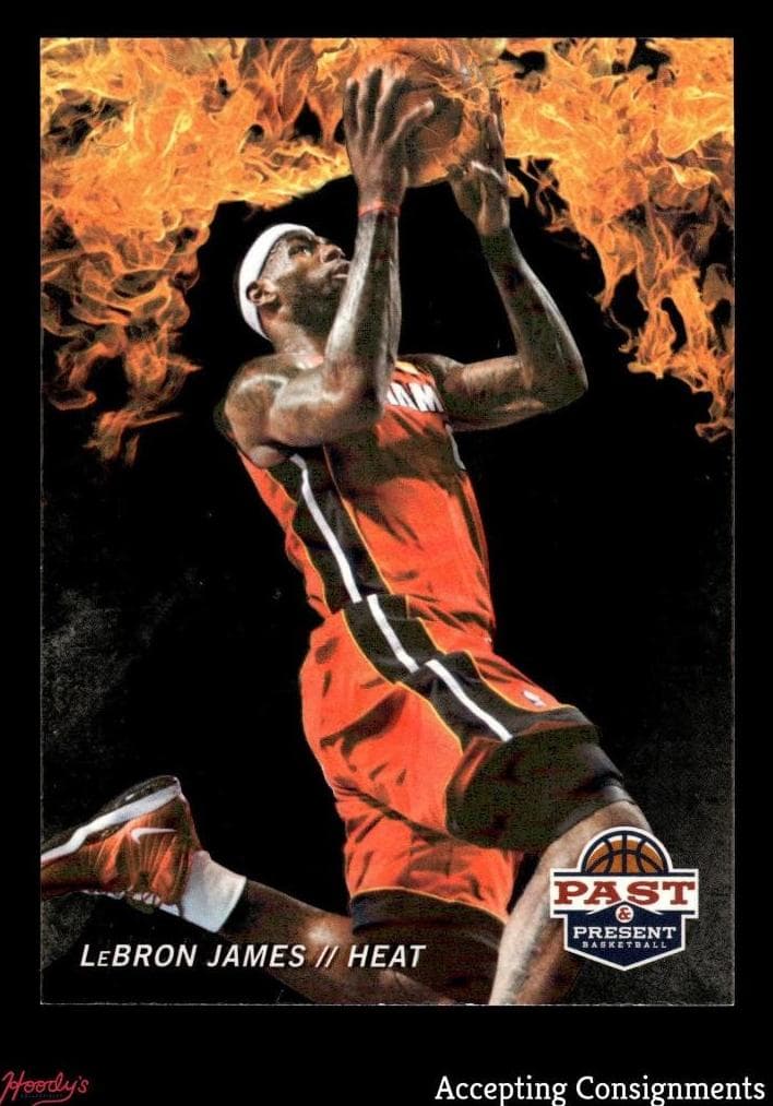LeBron James 2011 panini Hoops